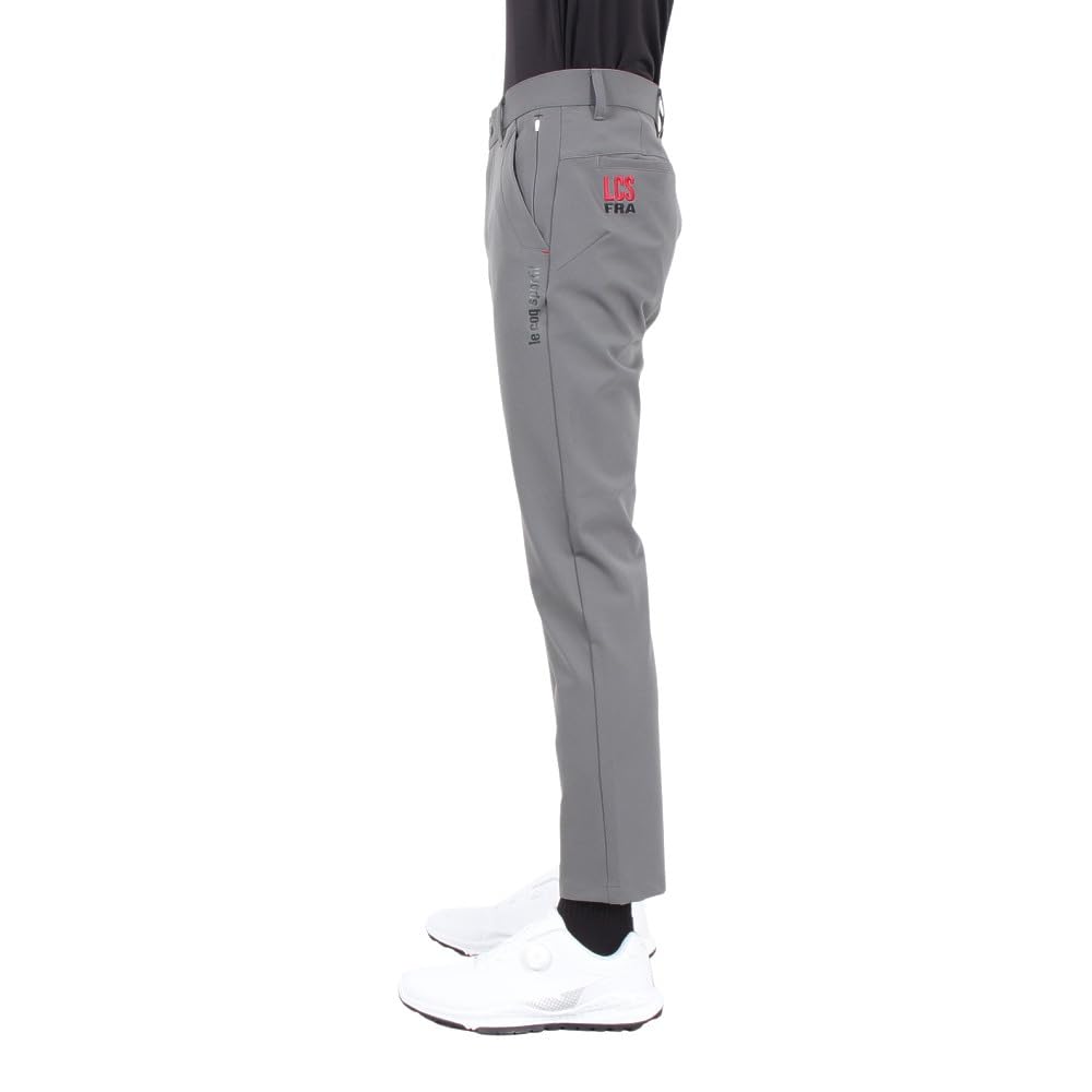 Штаны для гольфа Coq Sportif для воды, легкого дождя, плотные гольфы LG4FLP54M GY00 [Le Golf] [Stretch Forcer] Длина четверть, водоотталкивающие, совместимые, ветрозащитные, мужские