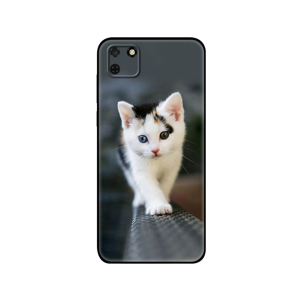 Чехол для Huawei Y5P 5,45 дюйма; Мягкий силиконовый чехол из ТПУ для телефона Huawei y5p 2020 y 5 p y5 p, задний бампер huaweiy5p, черный чехол из ТПУ