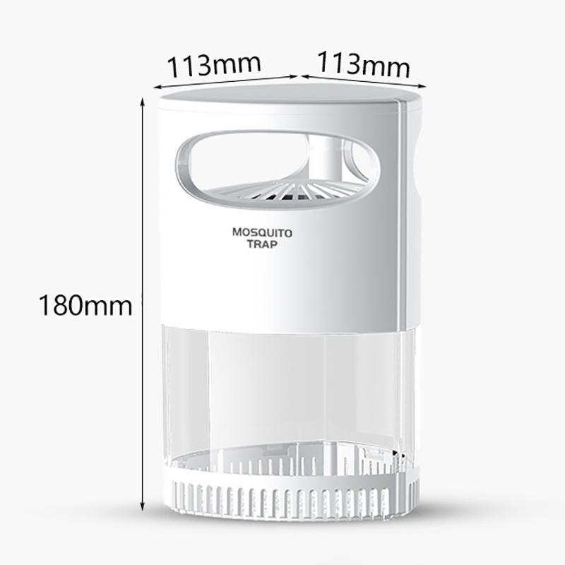 Silent Mosquito Killer Lamp UV Photocatalyst Bug Zapper 1Pcs USB Charging Light Weight for Hiking Camping Travel Use