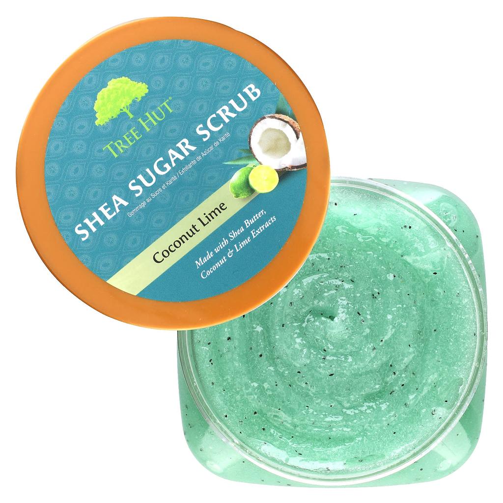 Shea Sugar Scrub, Coconut Lime, 510G(18Oz)