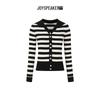 JOY SPEAKER Women's Striped Knit Cardigan