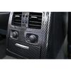 Rear Center Air Vent Cover ABS Carbon Trim Part Kit For BMW 3 Series E90 2005-12