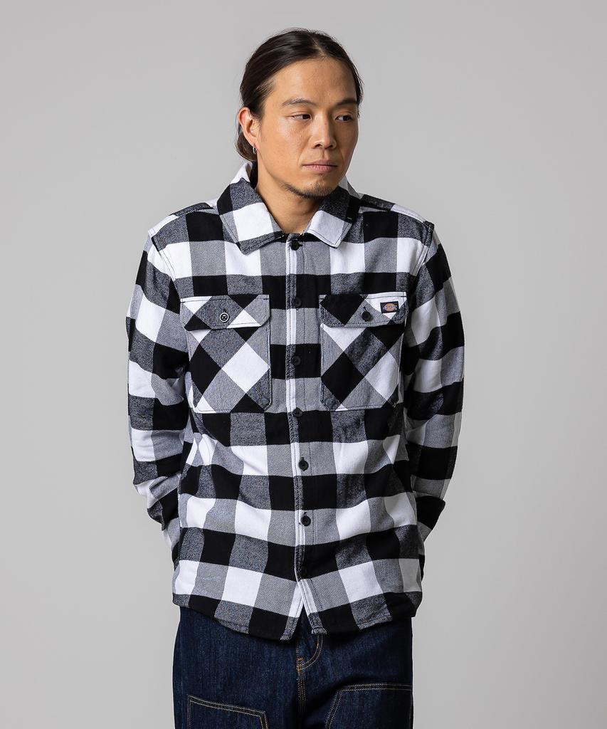 Dickies Клетчатая рубашка Sacramento Черная