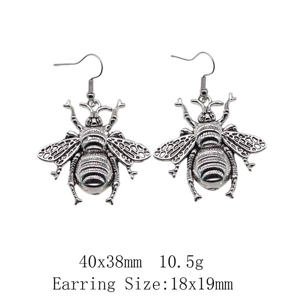 Подарки для женщин Серьги-клипсы в виде пчелиных сот, серьги-подвески и висячие серьги, женская одежда, милые серьги