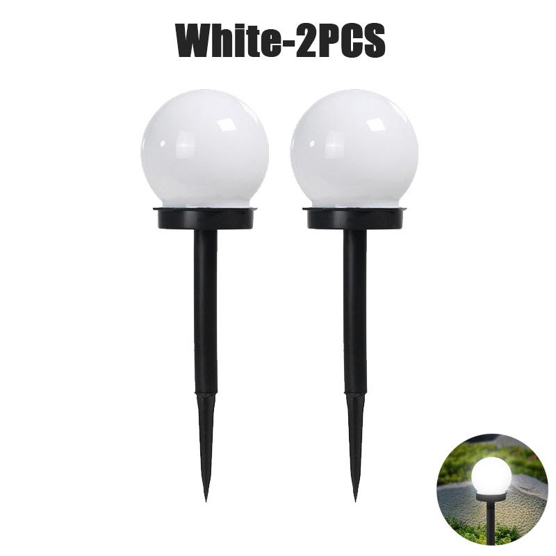 Солнечная светодиодная лампа, трехцветная, энергосберегающая, водонепроницаемая, простое атмосферное освещение, уличное садовое освещение для газона