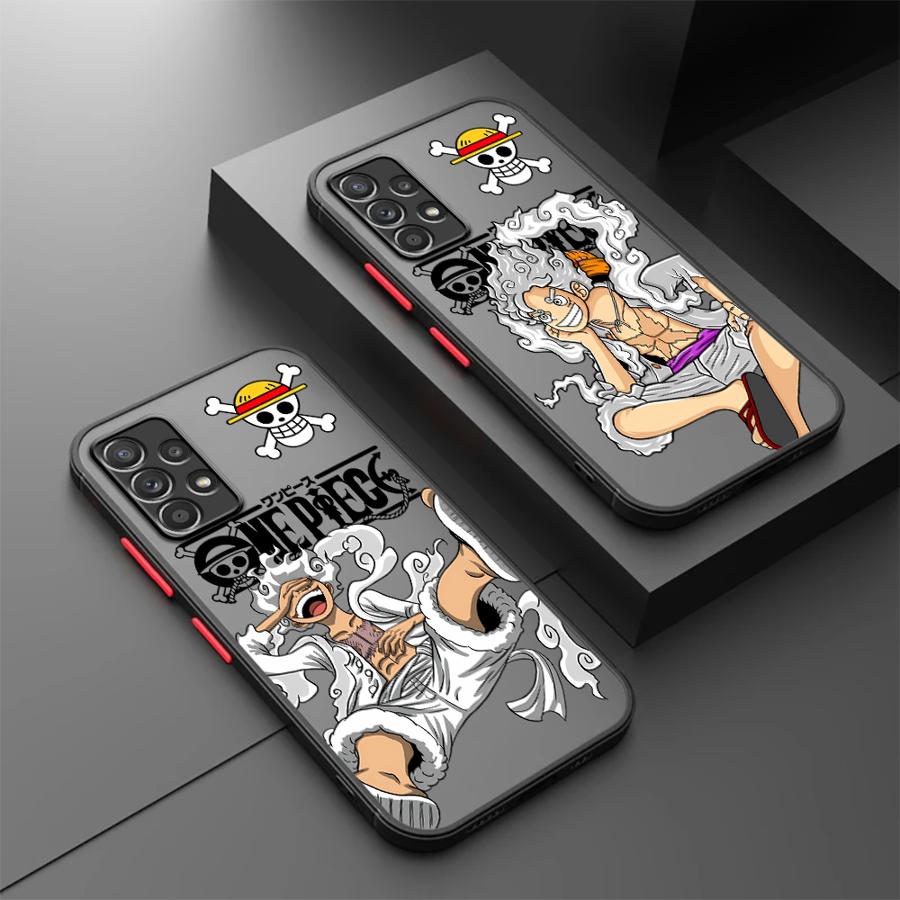 Крутой чехол One Piece Luffy для Samsung Galaxy A14 A23 A52S A72 A34 A36 A54 A53 A73 A33 A35 A56 A55 A16 A15 A17 A52 Чехол для телефона