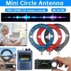 Мини-круглая антенна 10 кГц-180 МГц Антенна-петля СВ ДВ Сладкая антенна-бублик Широкополосная антенна-бублик для радиоприемников Раций SDR