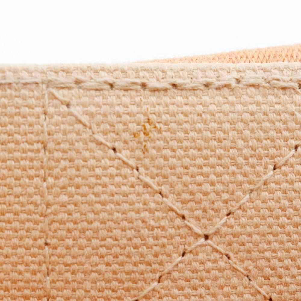 HERMES Bora Bora PM Handbag Orange canvas Women Used