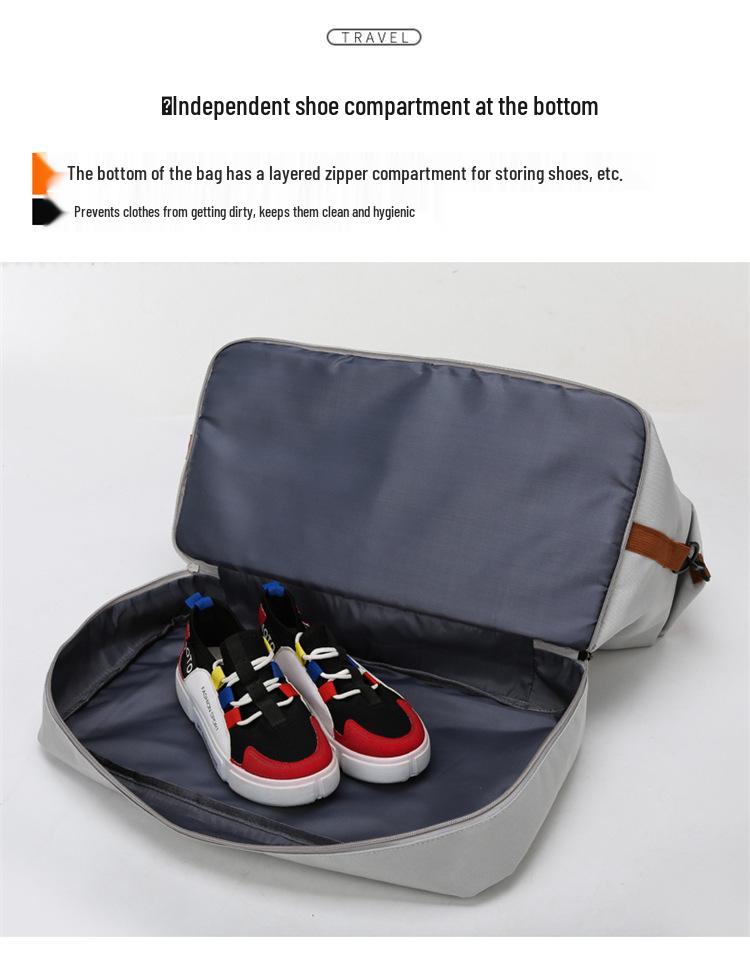 Холщовая дорожная сумка большой вместимости для мужчин и женщин - Прочный, легкий багаж для коротких поездок и спорта