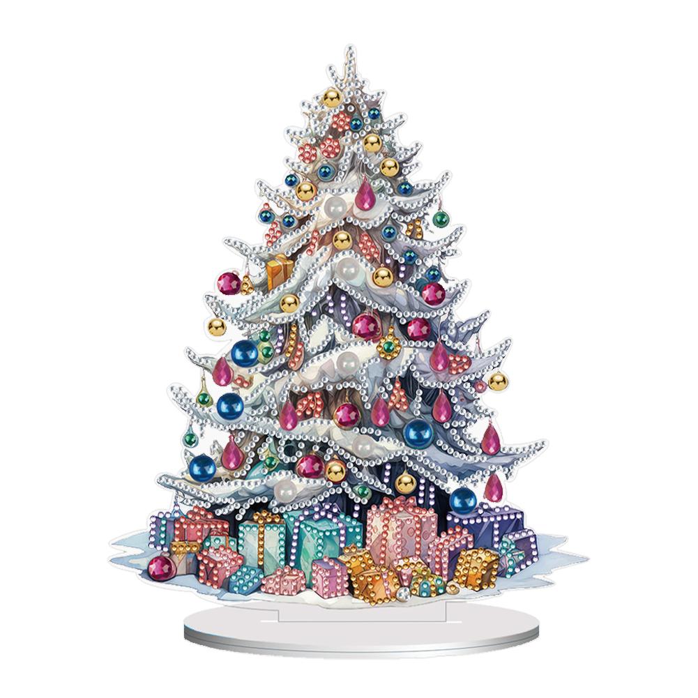 Special Shape Christmas Tree Diamond Painting Tabletop Ornament DIY Diamond Art Table Decor Diamonds Painting Desktop Decoration