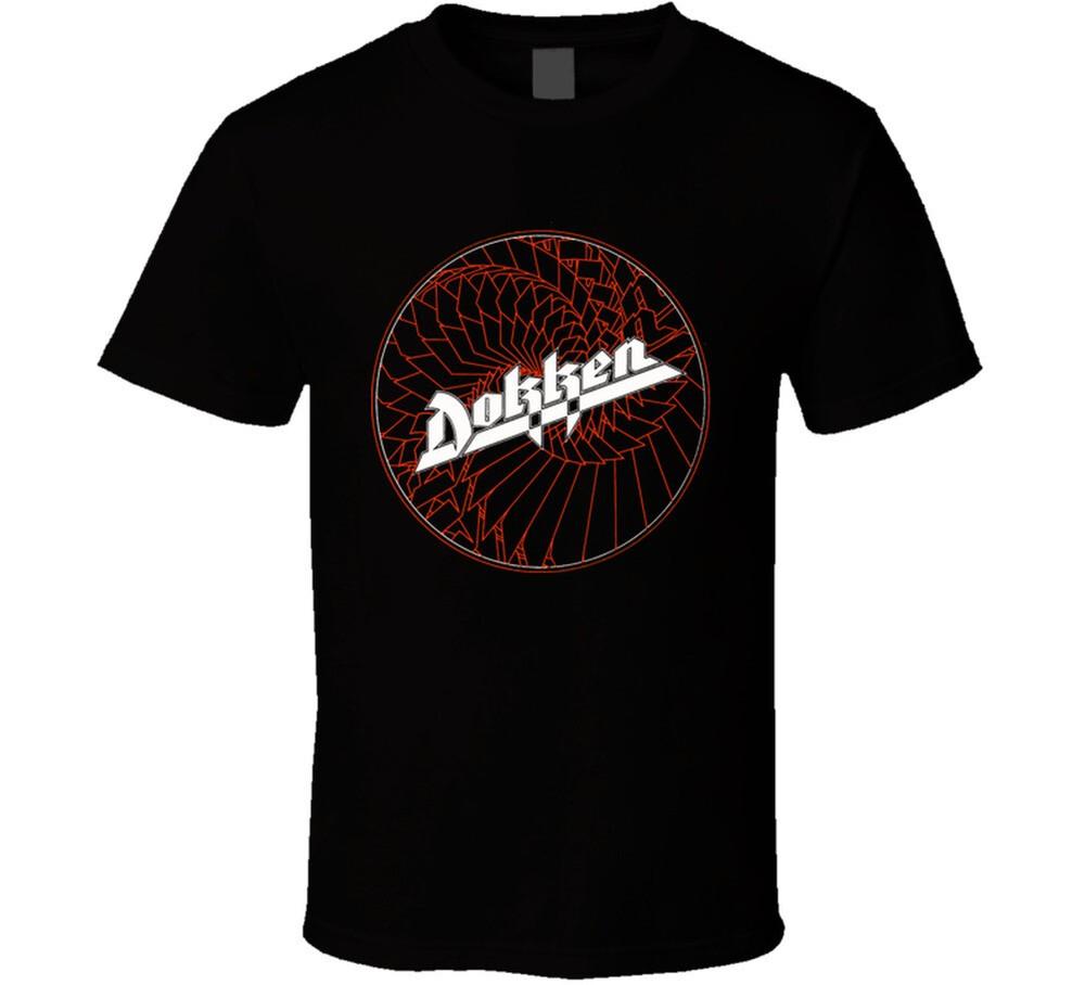 Dokken Band Logo Graphic T-shirt