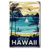 Посетите Гавайи Алоха Побег В Рай Гавайская Вывеска, Пляжная Вывеска, Домашний Декор