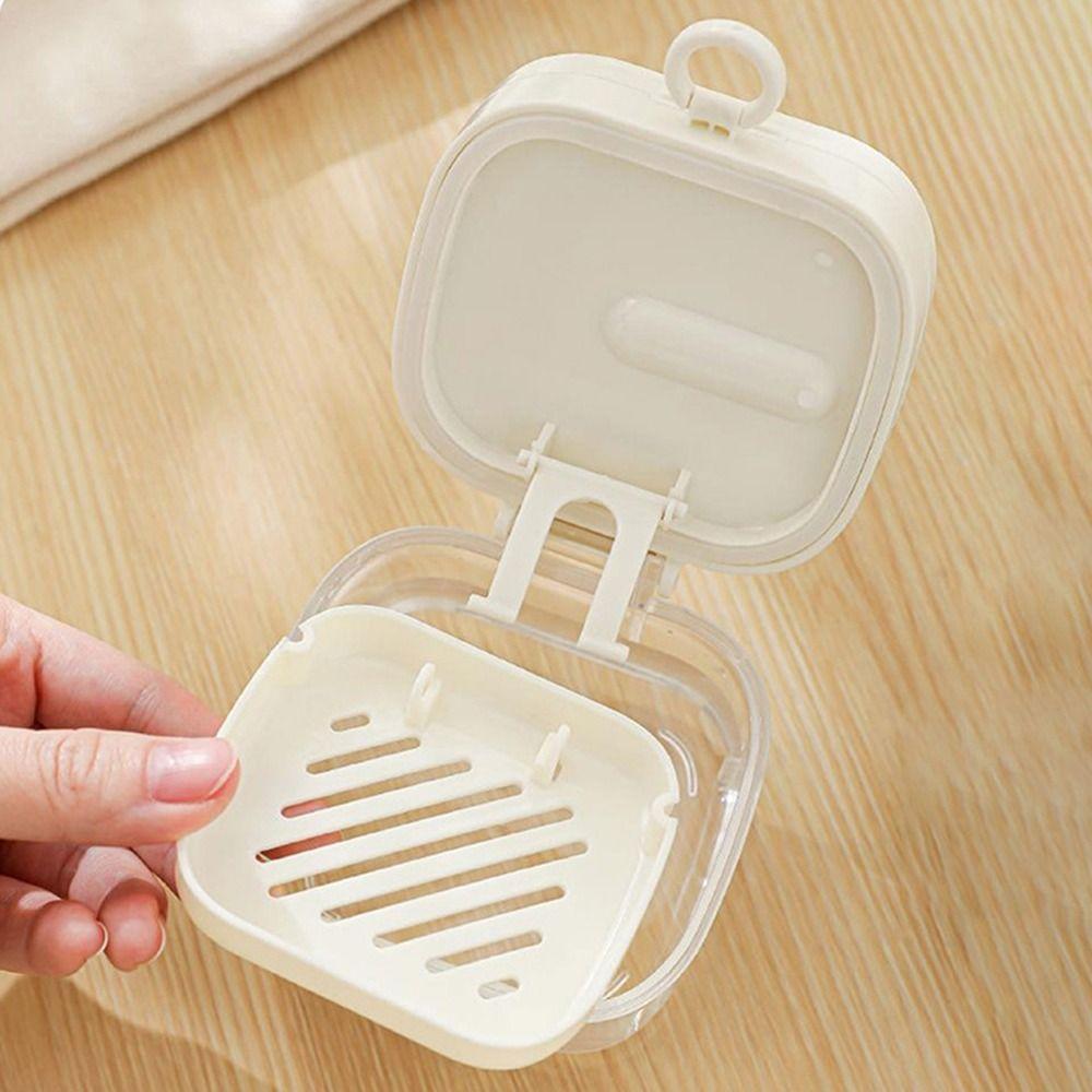 Портативный контейнер для замачивания и чистки зубных протезов, прозрачный контейнер для хранения зубов для чистки, искусственные зубы