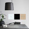1/2/3Gang Light Touch Switch Tempered Glass Panel Wall EU/UK Switch Easy To Clean Switch