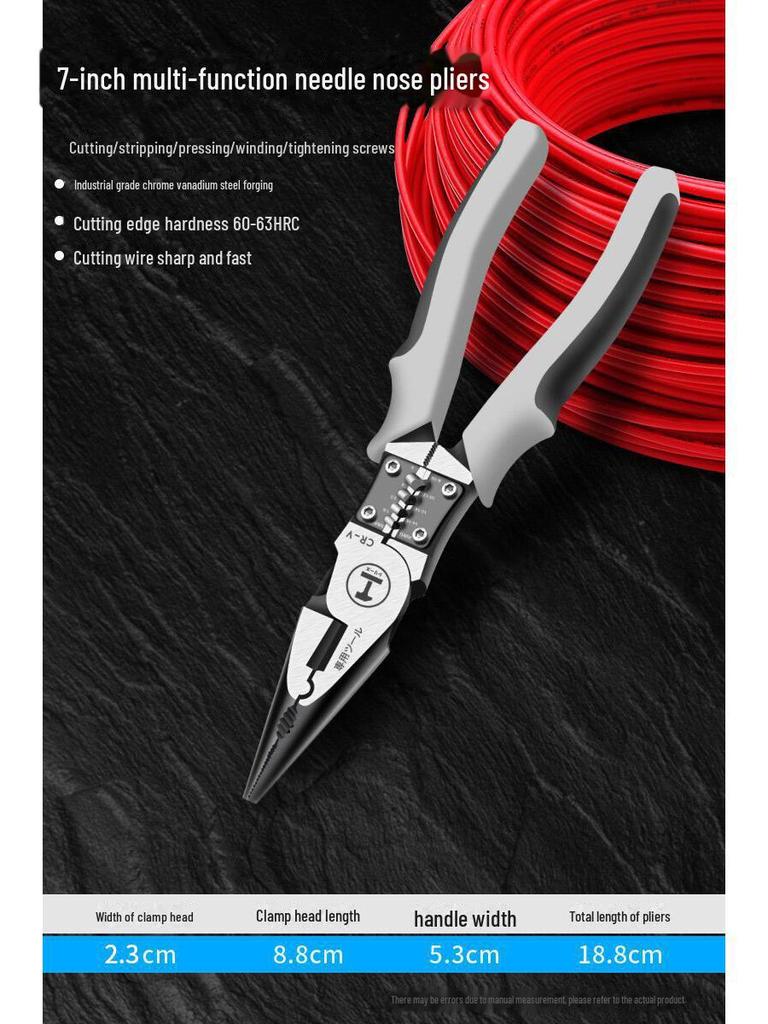 Green Forest Industrial Electrician Pliers & Wire Cutter/Stripper