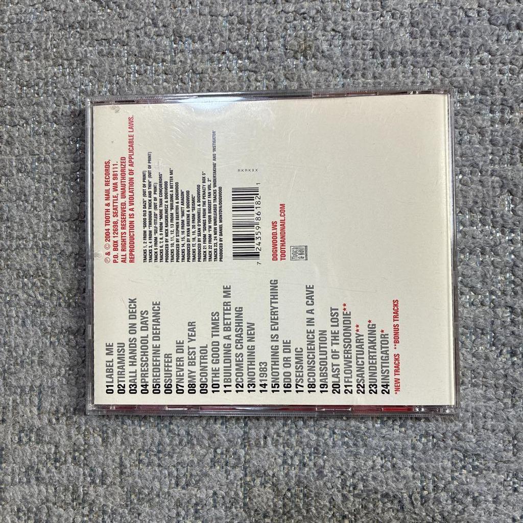 [Б/У] DOGWOOD компиляция лучший альбом редкий панк