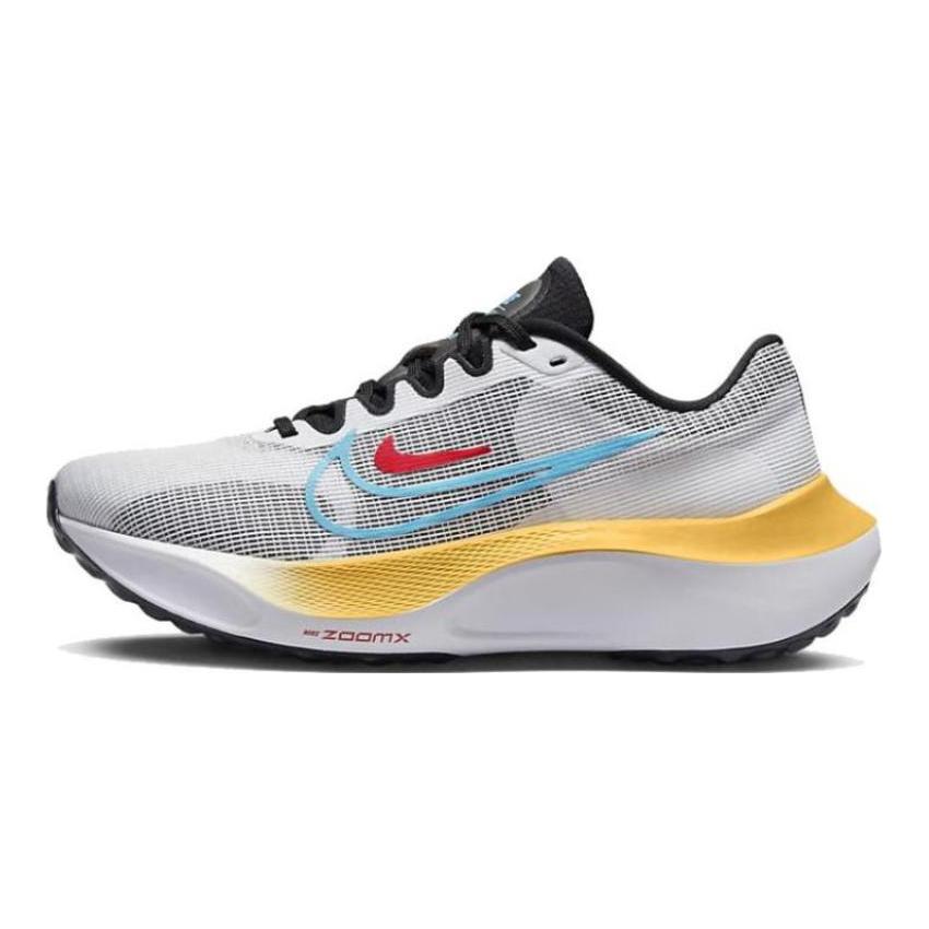 Nike Кроссовки женские Zoom Fly 5 Белые Пикантные Балтийский синий повседневные DM8974-002