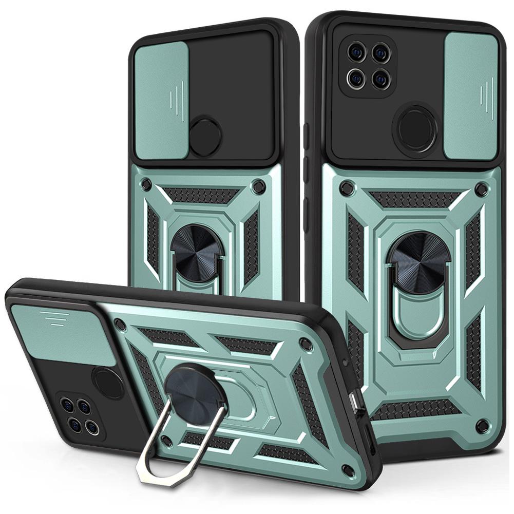 Чехол для Xiaomi Redmi 9C Чехол для Redmi 9 C NFC Противоударный бампер Защитный объектив камеры Защитное кольцо Держатель Магнитный чехол для телефона