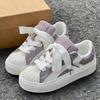 2025 Spring Low-top Korean Version of Canvas Shoes Female Students Hong Kong Trend Shell Head Sports Board Shoes Casual Flats