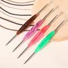 Good To Use for Making Colorful Double-ended Wool Crochet Hooks and Thick Stainless Steel Crochet Hooks