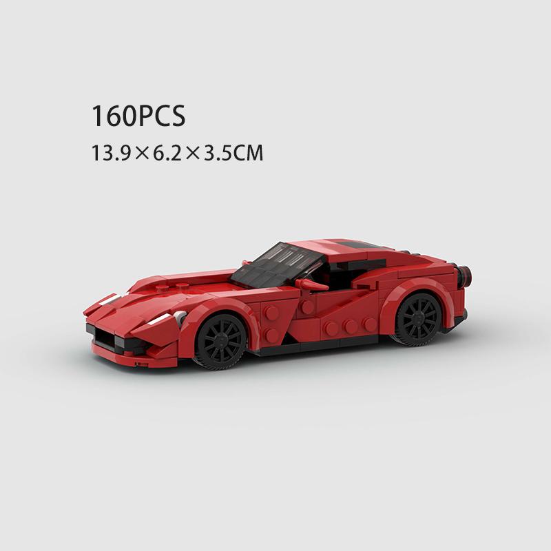 MOC Racing Sports Car Vehicle City Speed Champion Racer Technique Building Blocks Brick Set Supercar Kids Toys Boys Gifts NSX