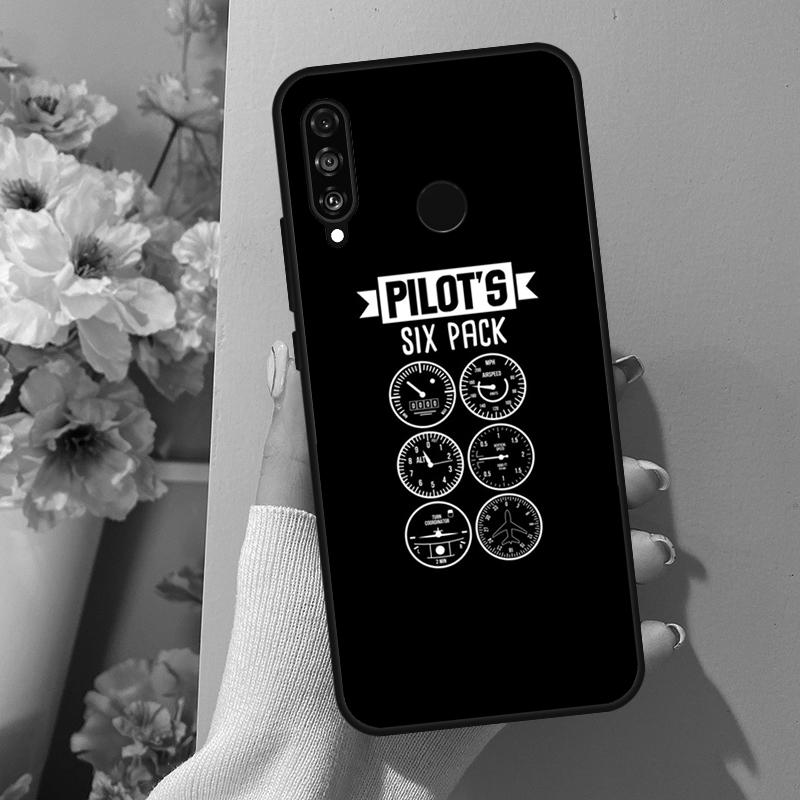 Авиационный чехол с кабиной пилота самолета для Honor 50 8X 9X 10i для Huawei P50 Pro P20 P40 P30 Lite P Smart 2021 Nova 5T
