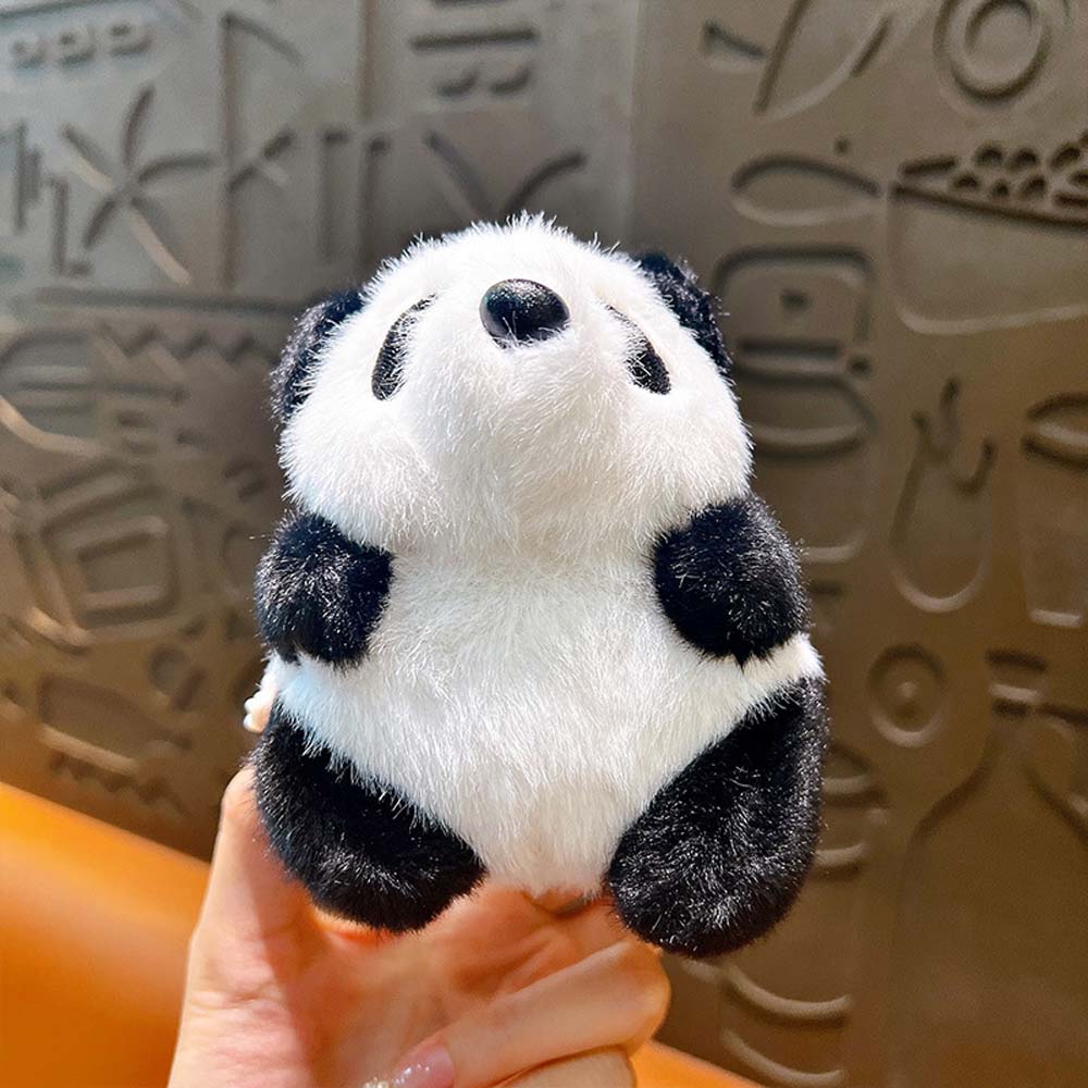 Ключи Аксессуары Мультяшная Панда Брелок Мягкая Набивная Панда Сумка Подвеска Игрушки Подарки
