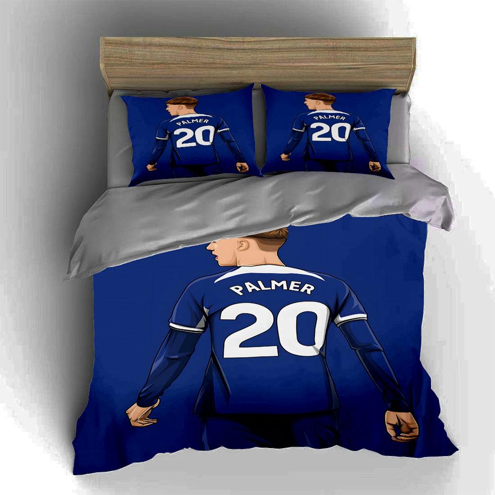 Footballer Palmer illustration. Bedding sets Duvet cover sets Duvet covers Pillowcases(1 * Duvet Cover 2 * Pillowcases, without duvet insert)