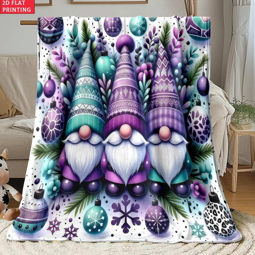 To My Mom Print Flannel Blanket,Purple Rose Butterfly Warm Throw Blanket, Mother's Day Gift from Daughter, Cozy Bed Sofa Blanket