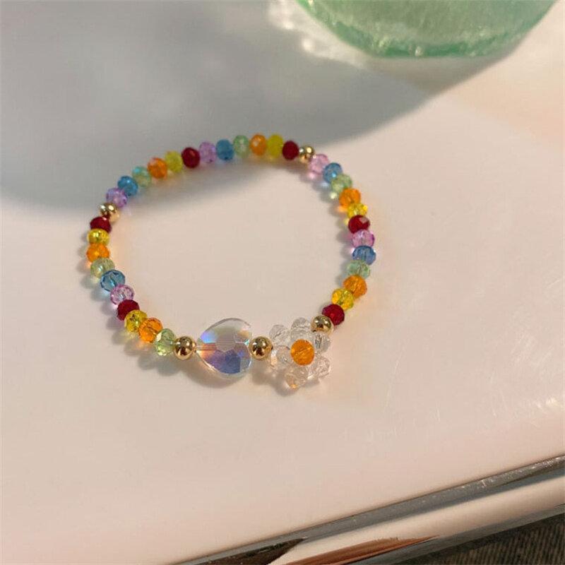 Сломанный серебряный браслет из искусственного жемчуга, модный шарм для женщин, INS, круглые браслеты из бисера, индивидуальный дизайн для девочек, небольшой дизайн, нерегулярный крой, вечерние ювелирные подарки