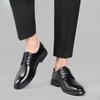 Cowhide Black Men's Formal Shoes Office Social Shoe Male Elegant and Classic Cheap Liquidation New Party 2024 Trend Gentleman 39