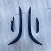 RevoZport Style Front Bumper Side Splitters for VW Golf Mk7 R (Not For R-Line) 2012-2016 Front Bumper Side Canard Spoiler Wings