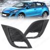 Брызговик Передний Бампер Рамка Противотуманной Фары Для Mazda 3 Axel 2010 2011 Крышка Решетка Противотуманной Фары Автомобильные Аксессуары BBS2-50-C21C BBS2-50-C11C