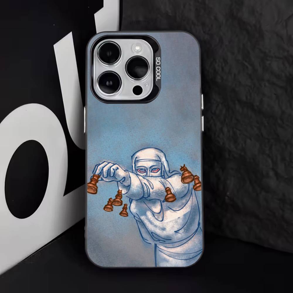 Крутой чехол для телефона Baldwin IV of Jerusalem для iPhone 17,16,15,14,13,12,11,Pro,XS,Max,Plus,Mini,SE4,E Черный Матовый Ударопрочный Чехол