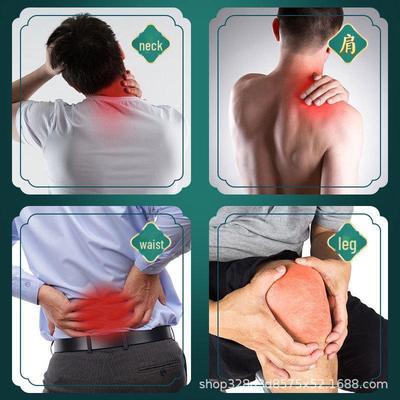 Xiangcaoyi Lumbar Cross Patch - большой черный пластырь для облегчения боли в спине