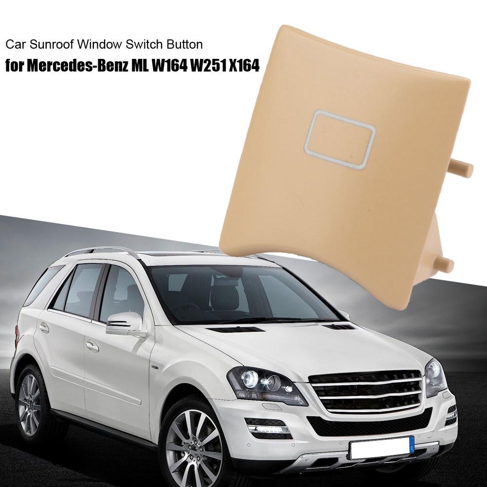 Крышка кнопки переключателя люка для Mercedes Benz ML W164 W251 X164 16482071858K67 Бежевый