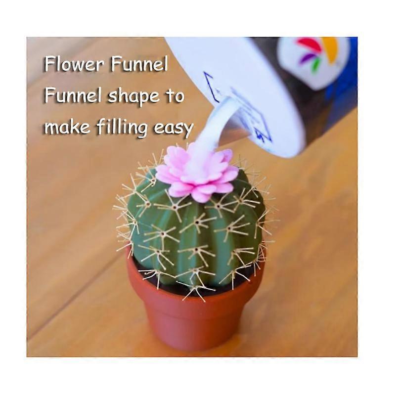 Mini Cute 3D Printed Cactus Salt and Pepper Shakers - Forgecore Spikey Spices