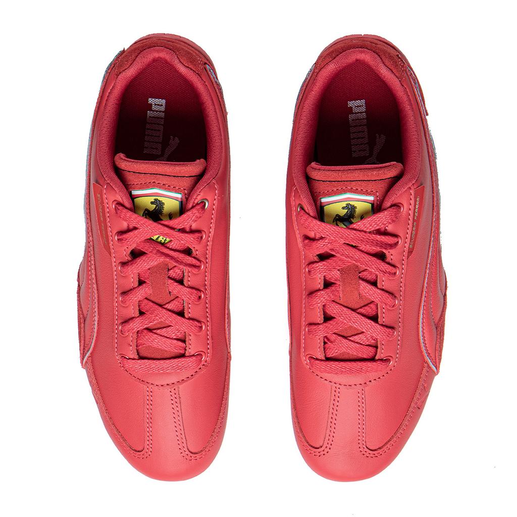 Puma X Ferrari Speedcat Износостойкие Низкие Повседневные Кроссовки Унисекс Красные 308905-02