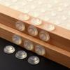 50Pcs/Sheet Self Adhesive Silicone Anti-collision Particle Rubber Wall Cushion Stickers