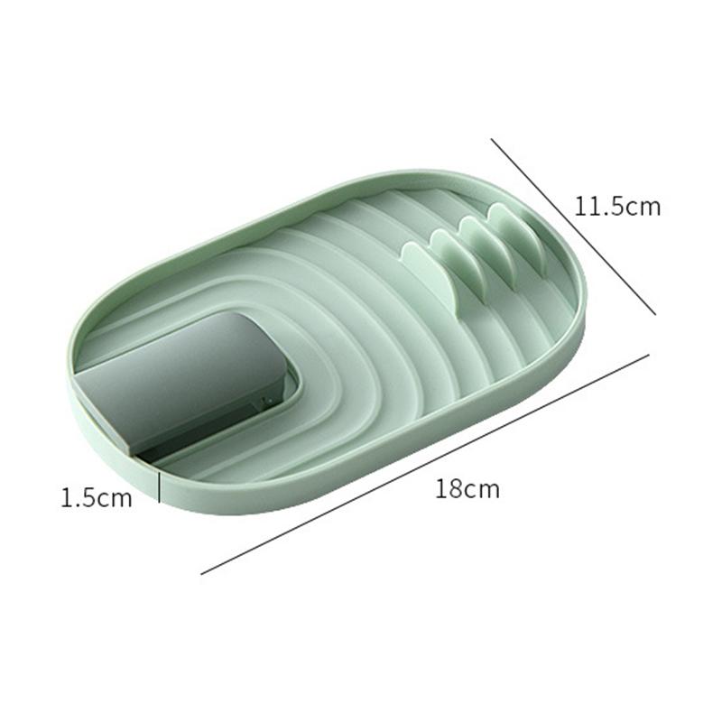 Столовые приборы Кухня Домашнее хозяйство Творческий Многофункциональный Лопата Полка Рама Хранение И Расстановка Полка Складная Крышка Для Кастрюли Аксессуары