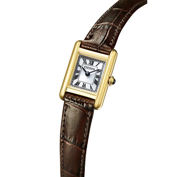CITIZEN kii Classic Square Eco-Drive EG2797-13A