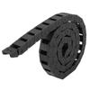 10 X 20mm 10*20mm L1000mm Cable Drag Chain Wire Carrier with End Connectors for CNC Router Machine 3D Printer Parts