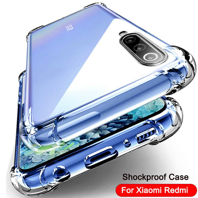 Shockproof Case For Xiaomi Mi Note 10 Pro 9 6 8 SE 9T A2 A3 Lite Mix 2s Redmi Note 9s 8 7 6 K20 K30 Pro 4X 6A 7A 8A 5 Plus Cover