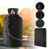 Чехол для уличного пропанового баллона, чехлы для газовых баллонов, 210D черный Оксфорд, водонепроницаемый, пылезащитный, чехол для газовой плиты, детали для кемпинга, защитный чехол