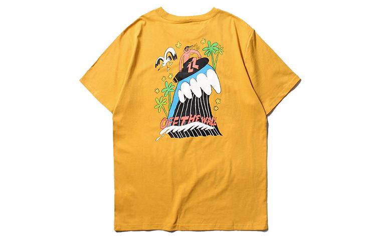 Vans Мужская футболка Asia Artist Collaboration Edition Желтая VN0A4RAY50X