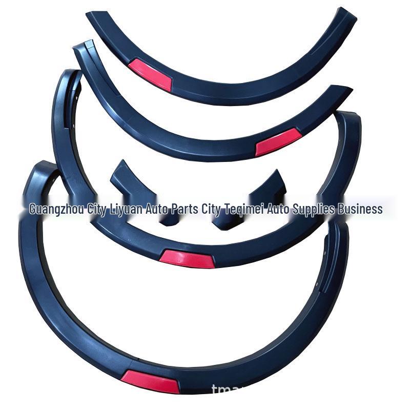 Fender Flares Set for NAVARA NP300, 6-Piece Mudguards, 2015+