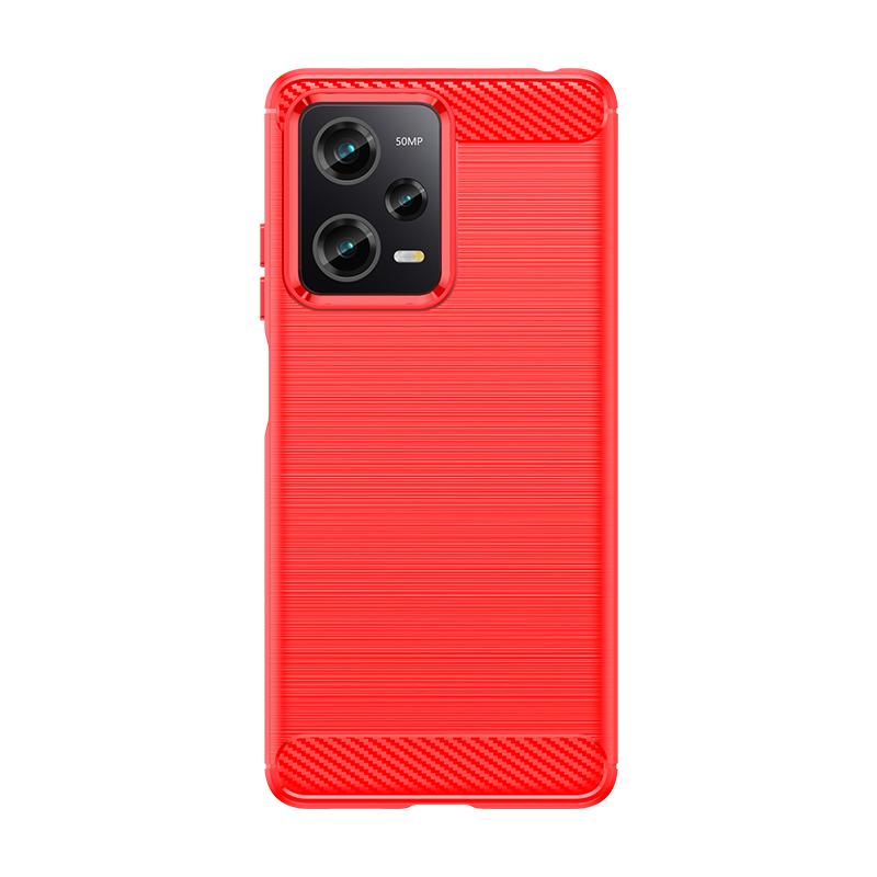 Для Xiaomi Redmi Note 12 Pro Чехол Крышка Redmi Note 12 Pro Capas Углеволокно Мягкий ТПУ Чехол Redmi Note 12 11 13 Pro Plus Fundas