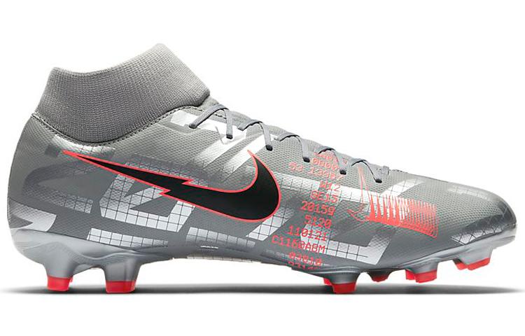 Nike Mercurial Superfly 7 Academy Mg Металлический серый Малиновый AT7946-906