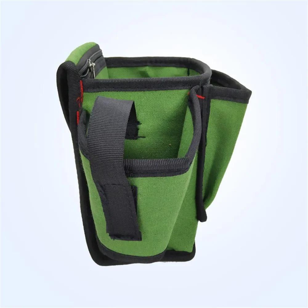 Electric Drill Nailer Waist Tool Hold Mobile Phone Bag Tool Pouch Electrician Tools Work Bag Tool Organizer Belt Bag