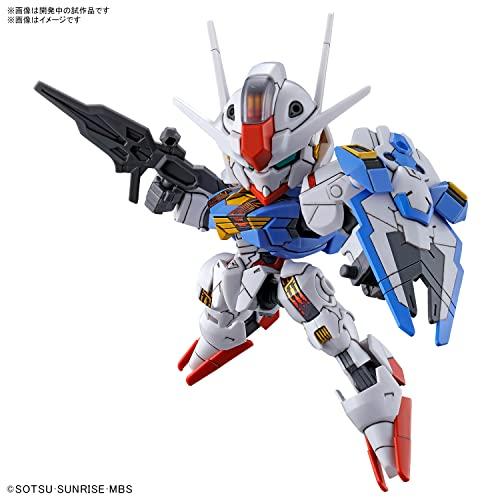 SD Gundam EX Стандартный мобильный доспех Gundam Ведьма Меркурия Gundam Воздушная цветная пластиковая модель
